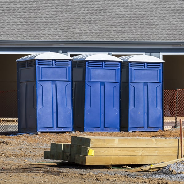 what is the cost difference between standard and deluxe porta potty rentals in Cameron Wisconsin